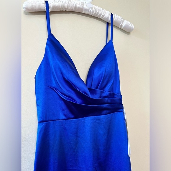 Mac Duggal Size 0 Royal Blue style 26264 formal evening gown dress New - Picture 3 of 9